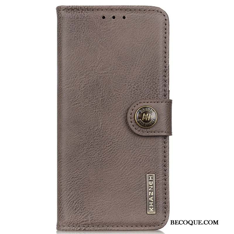 Housse Motorola Edge 50 Fusion 5G Style Vintage KHAZNEH