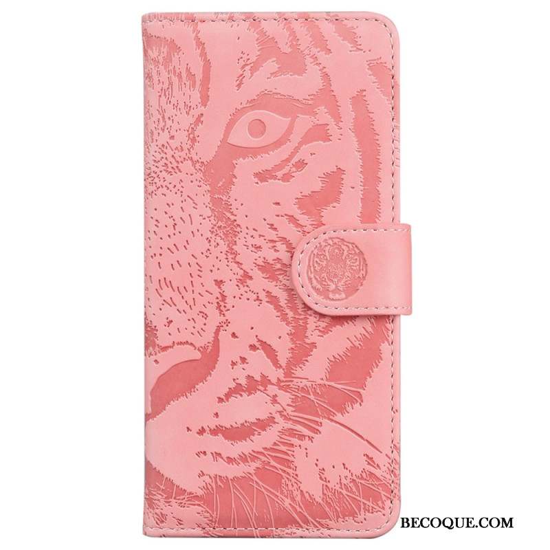 Housse Motorola Edge 50 Neo Empreinte Tigre