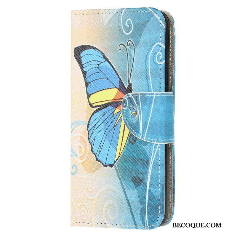 Housse Samsung Galaxy A12 / M12 Butterflies