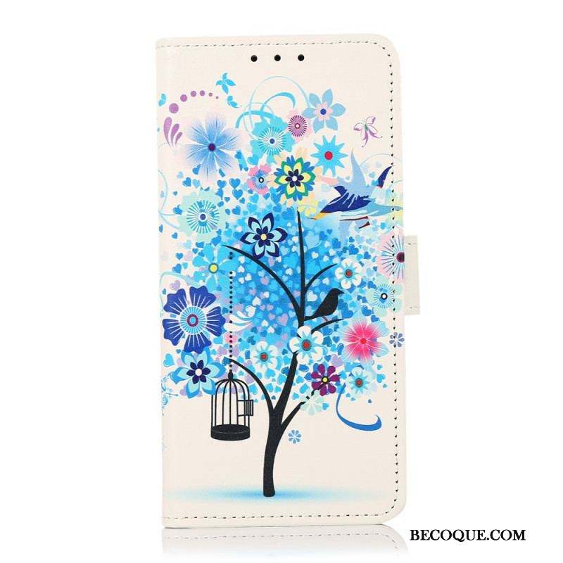 Housse Samsung Galaxy A13 5G / A04s Arbre Fleuri