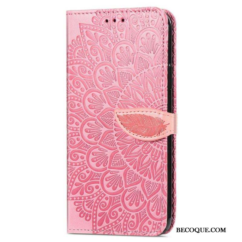 Housse Samsung Galaxy A13 5G / A04s Feuilles Tribales