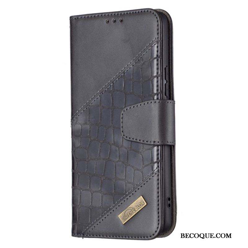 Housse Samsung Galaxy A53 5G Style Peau de Crocodile Binfen Color
