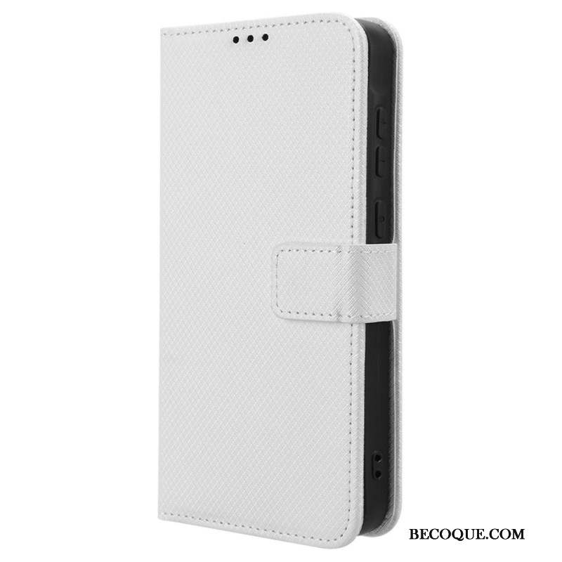 Housse Samsung Galaxy A55 5G Design Texturé à Lanière