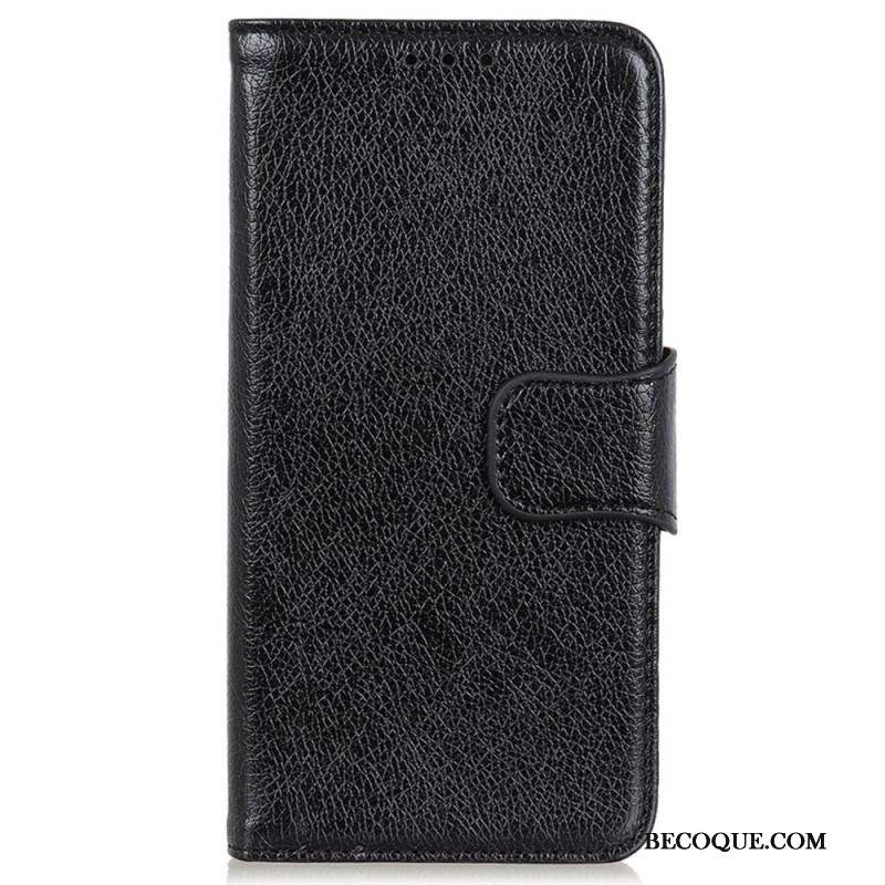 Housse Samsung Galaxy M13 Cuir Nappa Véritable