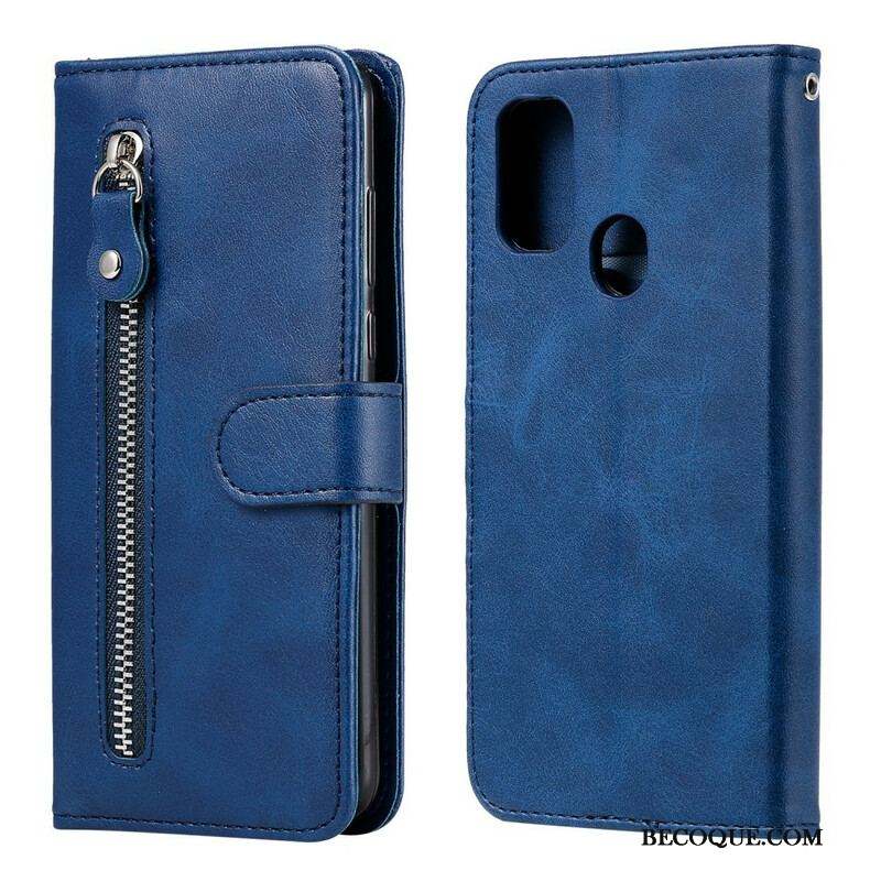 Housse Samsung Galaxy M21 Vintage Porte-Monnaie