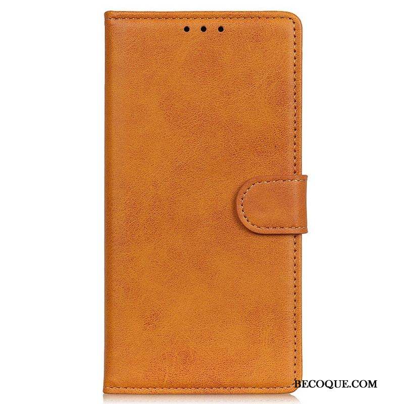 Housse Samsung Galaxy M23 5G Simili Cuir Mat