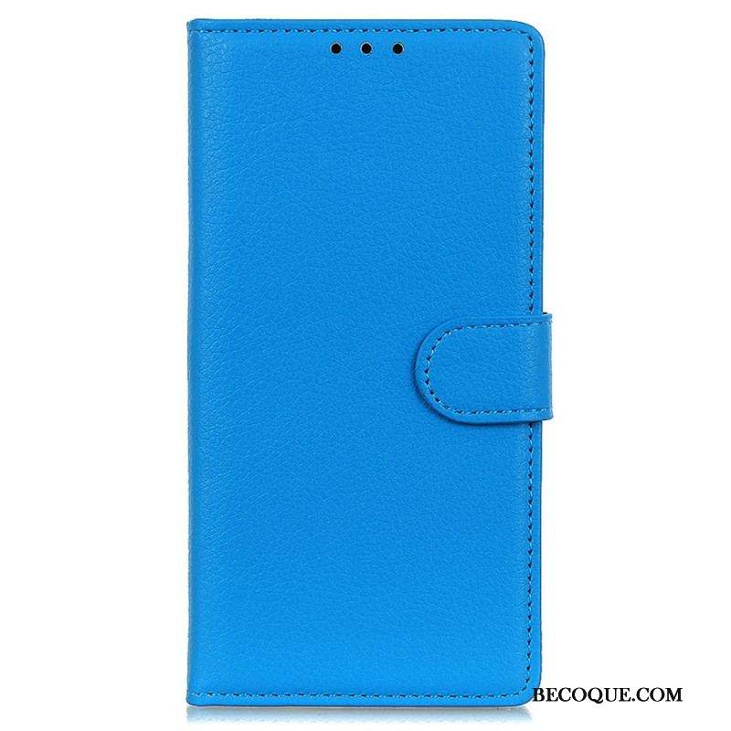 Housse Samsung Galaxy M23 5G Style Cuir Traditionnel