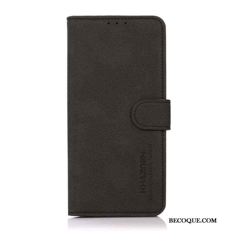 Housse Samsung Galaxy M32 Effet Cuir Texture KHAZNEH