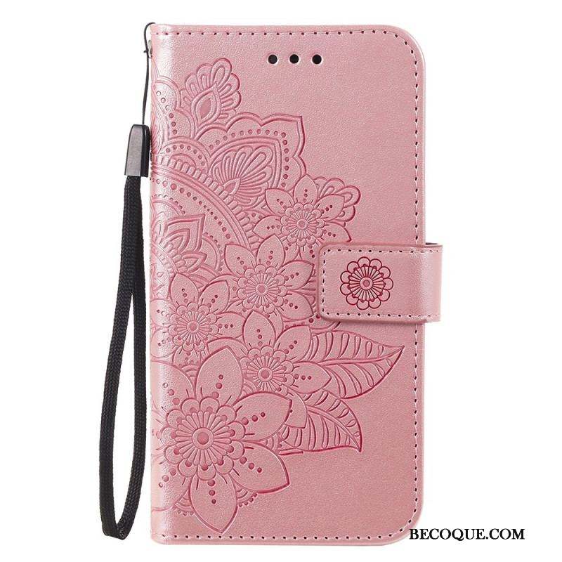 Housse Samsung Galaxy M32 Mandala de Fleurs