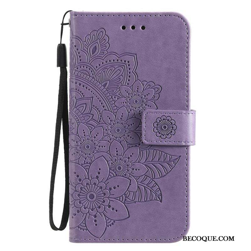 Housse Samsung Galaxy M32 Mandala de Fleurs