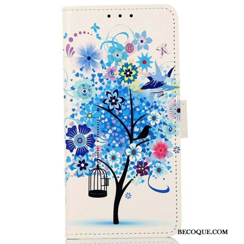 Housse Samsung Galaxy M33 5G Arbre Fleuri