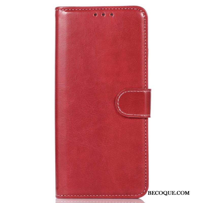 Housse Samsung Galaxy M33 5G Style Cuir et Coutures