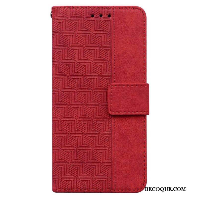 Housse Samsung Galaxy M53 5G Motif à Lanière