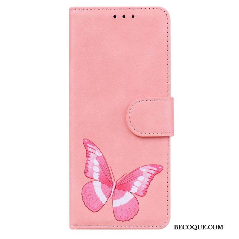 Housse Samsung Galaxy M53 5G Papillon