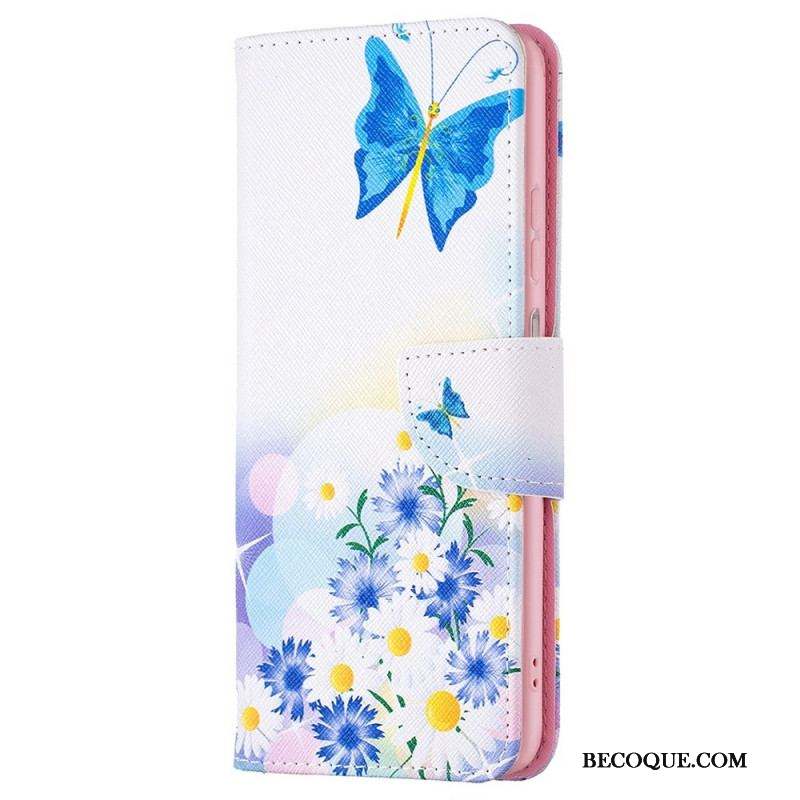 Housse Samsung Galaxy M53 5G Papillons Papillons