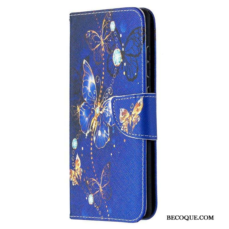 Housse Samsung Galaxy S20 FE Papillons Rois