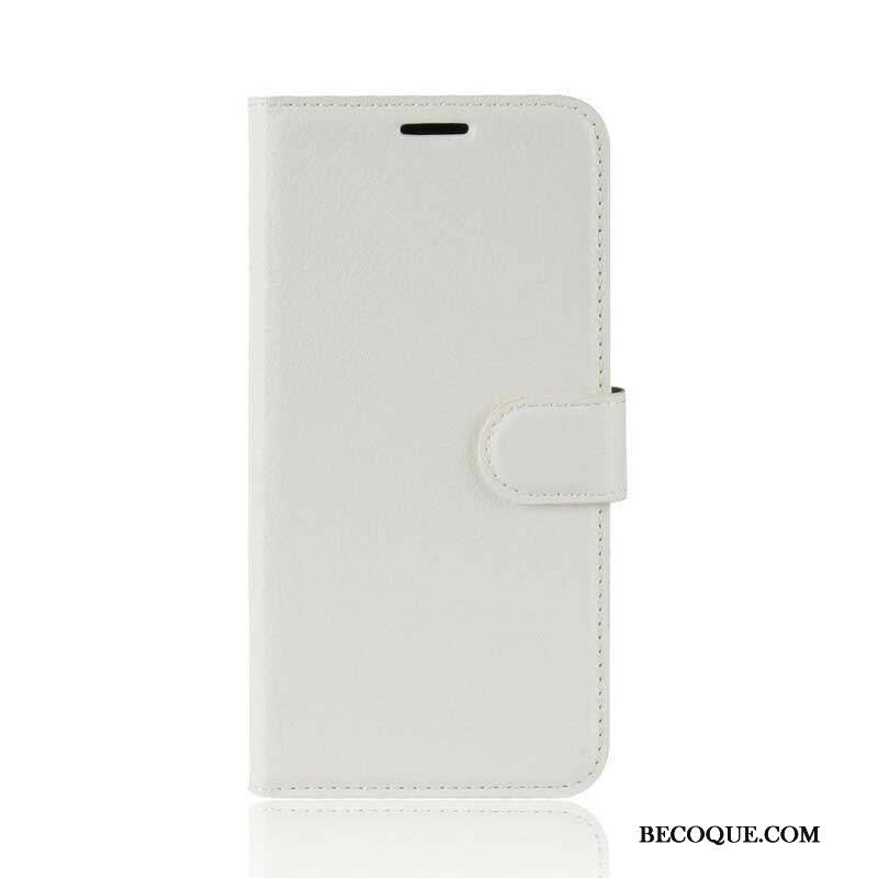 Housse Samsung Galaxy S20 FE Simili Cuir Litchi Classique