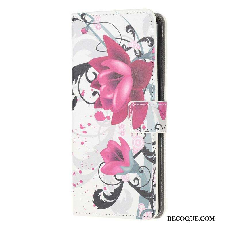 Housse Samsung Galaxy S20 FE Tropical Flowers