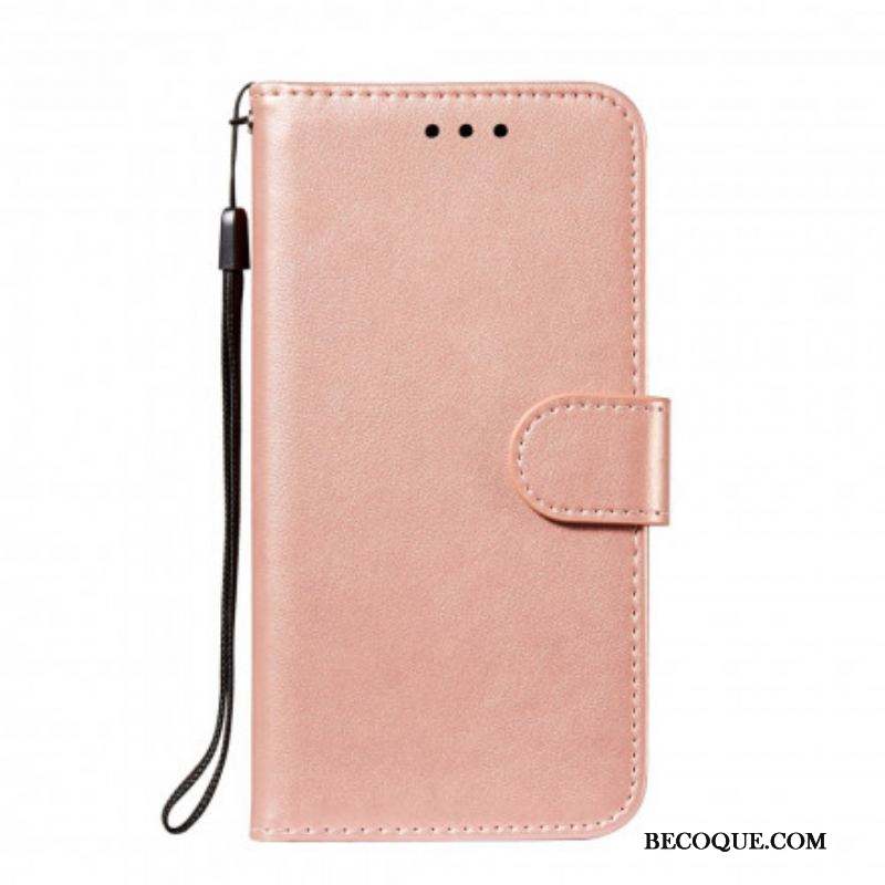 Housse Samsung Galaxy S21 5G Style Cuir Fermoir Réversible