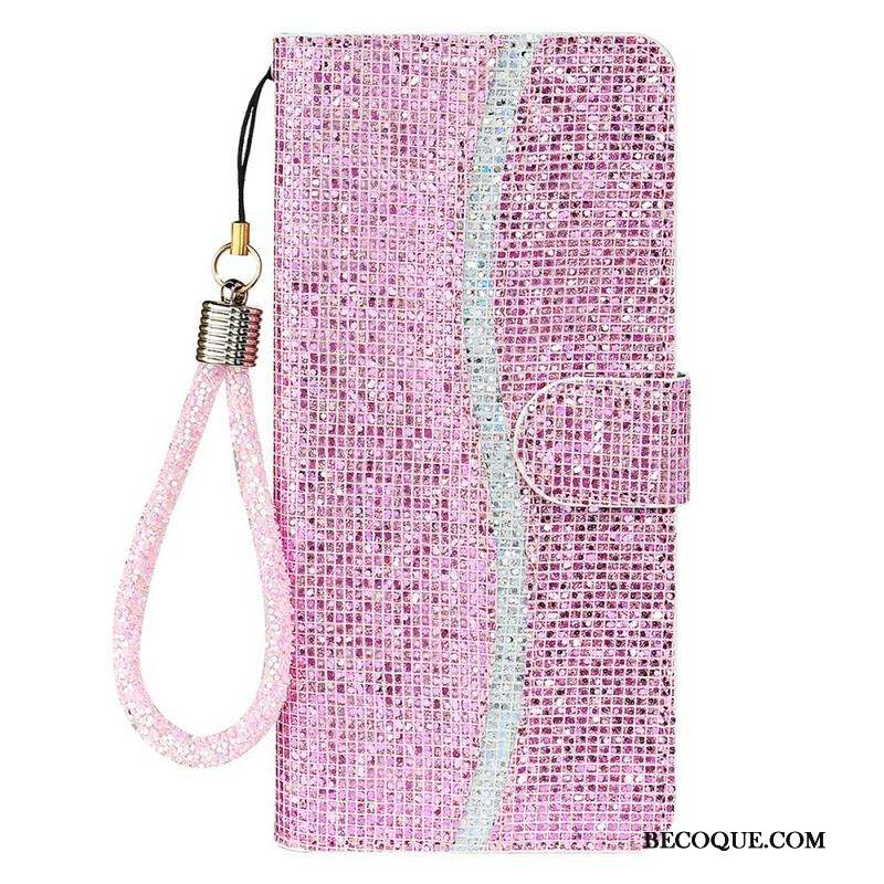 Housse Samsung Galaxy S21 FE Paillettes S Design