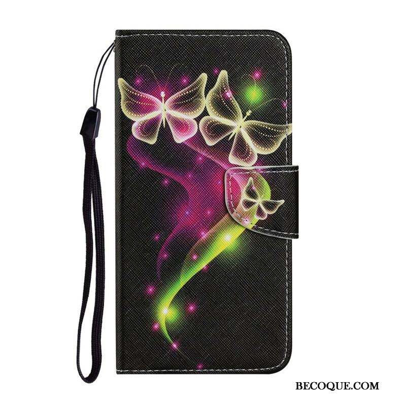 Housse Samsung Galaxy S21 FE Papillons Magiques