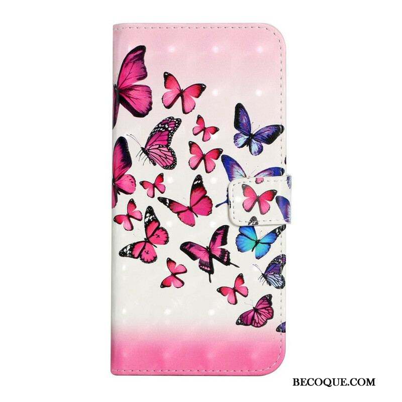 Housse Samsung Galaxy S21 FE Vol de Papillons