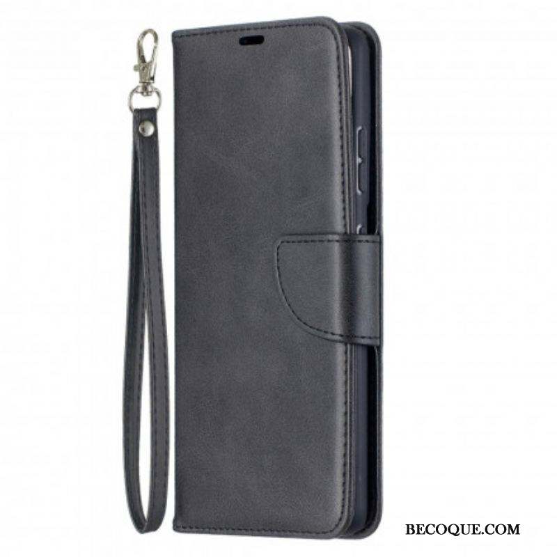 Housse Samsung Galaxy S21 Ultra 5G Lisse Rabat Oblique