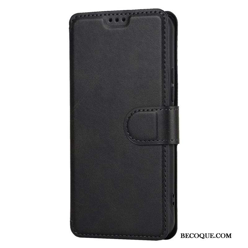 Housse Samsung Galaxy S22 5G Effet Cuir Vintage Mat