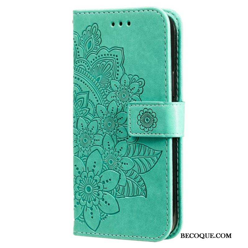 Housse Samsung Galaxy S22 5G Mandala de Fleurs