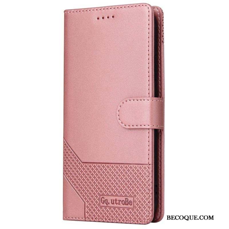 Housse Samsung Galaxy S22 Ultra 5G Effet Cuir GQ.UTROBE
