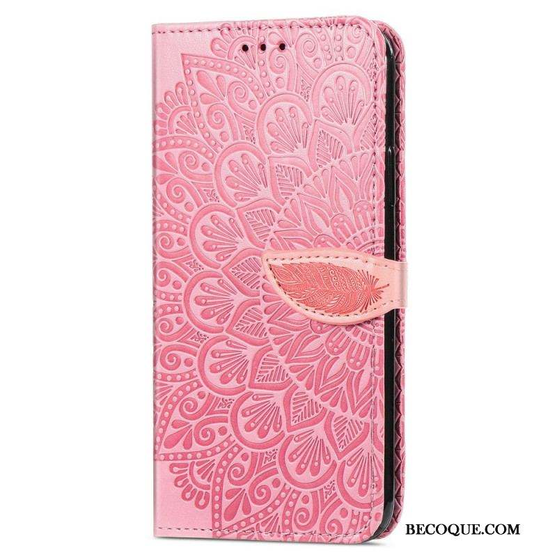 Housse Samsung Galaxy S22 Ultra 5G Feuilles Tribales