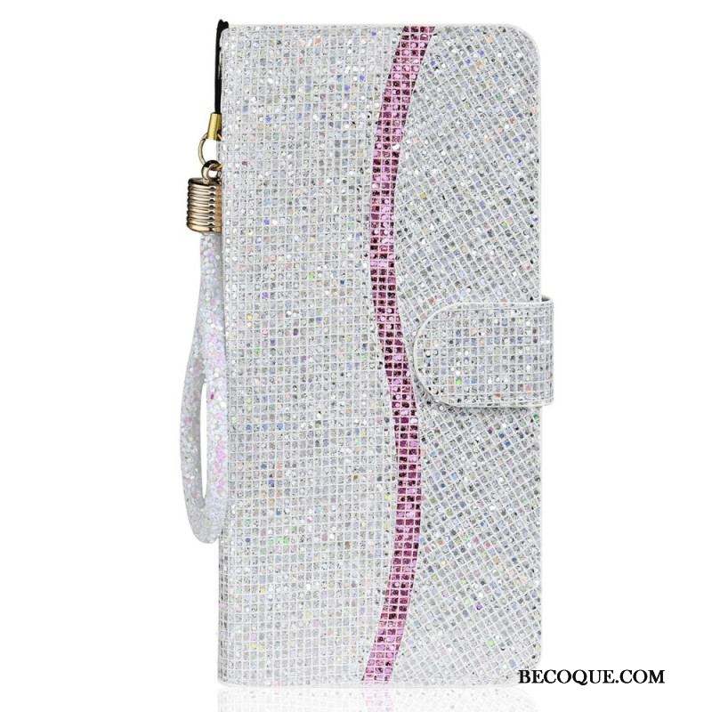 Housse Samsung Galaxy S22 Ultra 5G Paillettes S Design