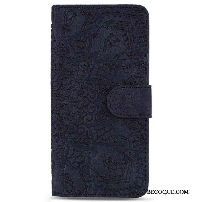 Housse Samsung Galaxy S23 5G Mandala Stylé à Lanière