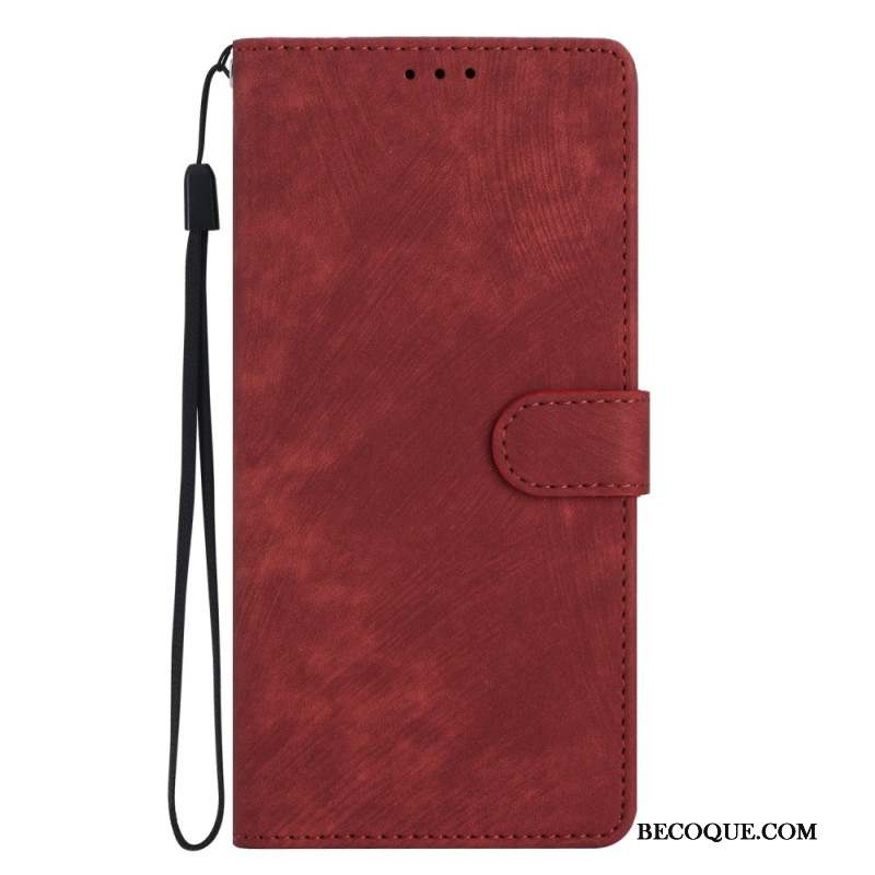 Housse Samsung Galaxy S24 Plus 5G Style Cuir à Lanière