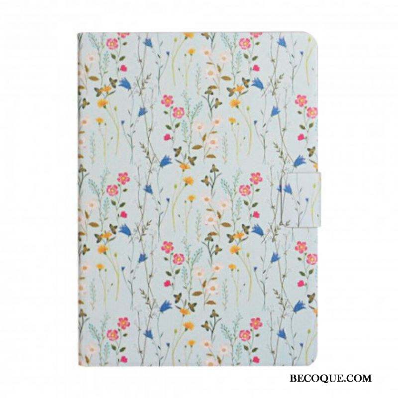 Housse Samsung Galaxy Tab A7 (2020) Fleurs Fleurs Fleurs