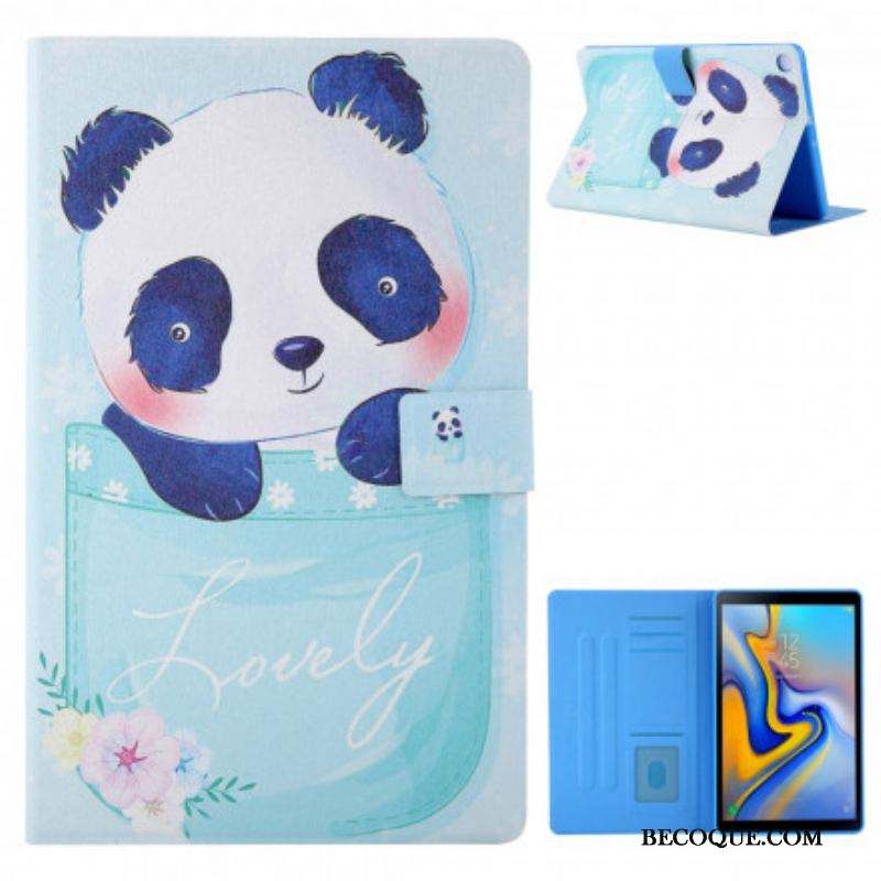 Housse Samsung Galaxy Tab A7 (2020) Lovely Panda