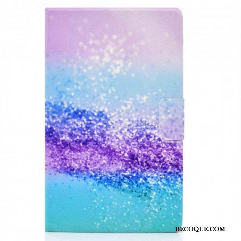 Housse Samsung Galaxy Tab A7 (2020) Paillettes Brillantes