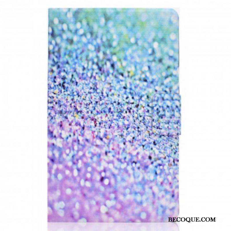 Housse Samsung Galaxy Tab A7 (2020) Paillettes Brillantes