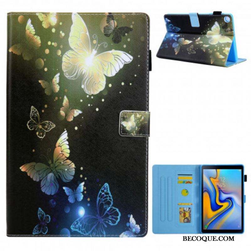 Housse Samsung Galaxy Tab A7 (2020) Papillons en Vol