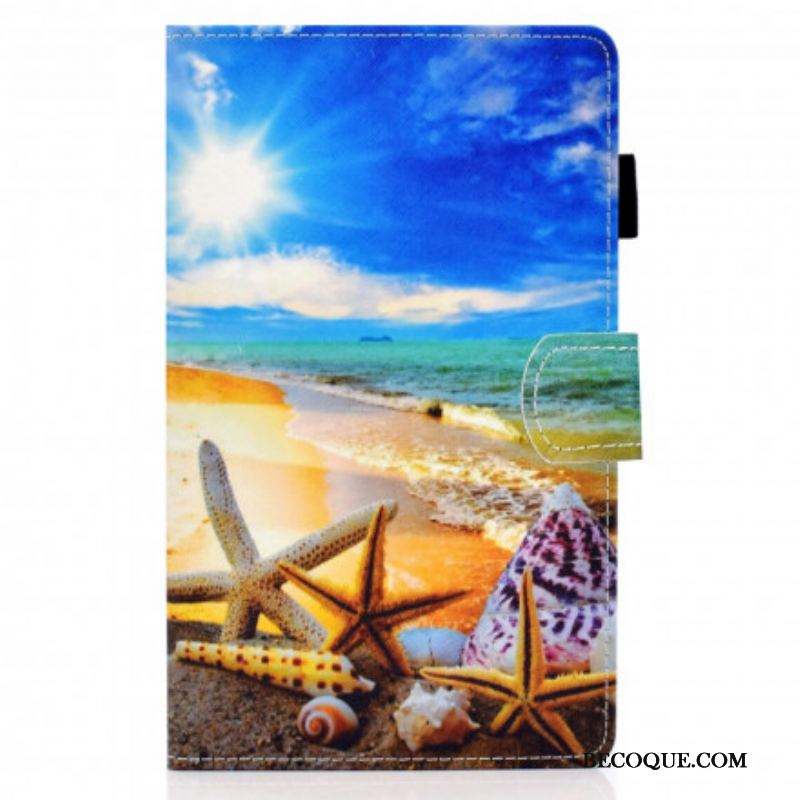 Housse Samsung Galaxy Tab A7 (2020) Plage Fun