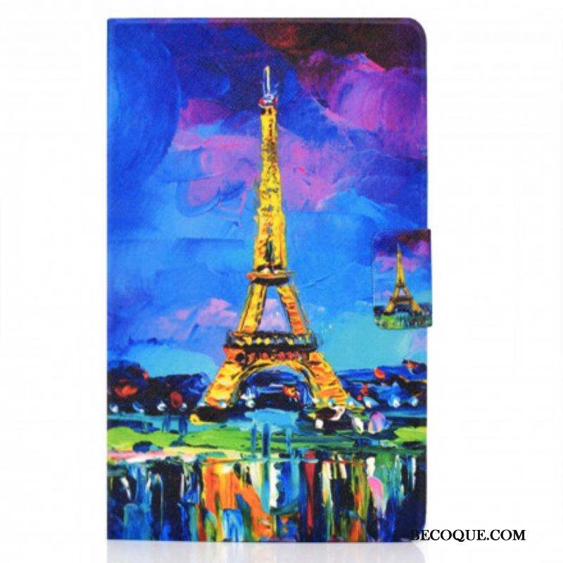 Housse Samsung Galaxy Tab A7 (2020) Tour Eiffel