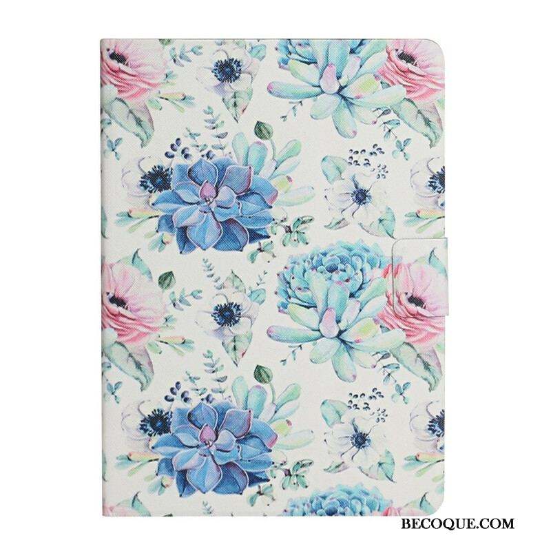 Housse Samsung Galaxy Tab A7 Lite Fleurs Fleurs Fleurs