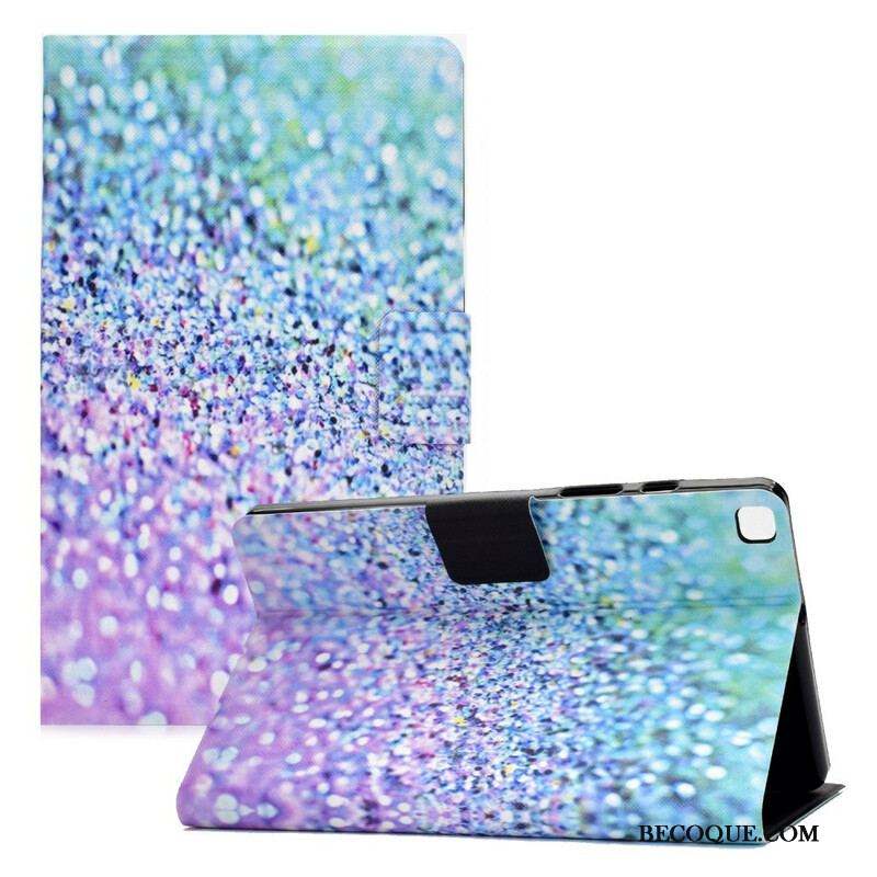 Housse Samsung Galaxy Tab A7 Lite Paillettes Brillantes