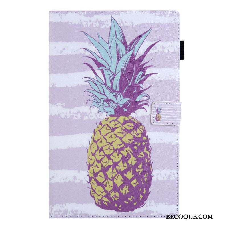 Housse Samsung Galaxy Tab A8 (2021) Design Ananas