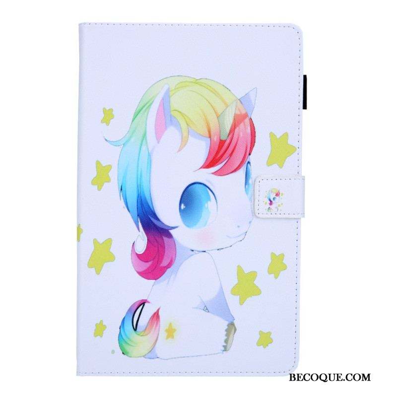 Housse Samsung Galaxy Tab A8 (2021) Licorne