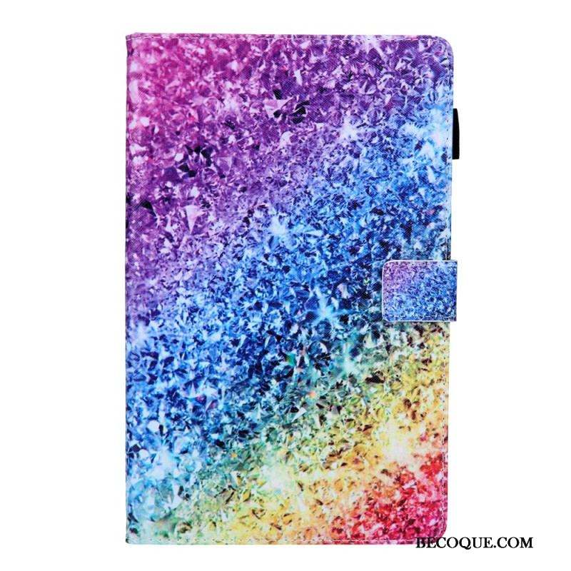 Housse Samsung Galaxy Tab A8 (2021) Paillettes Brillantes