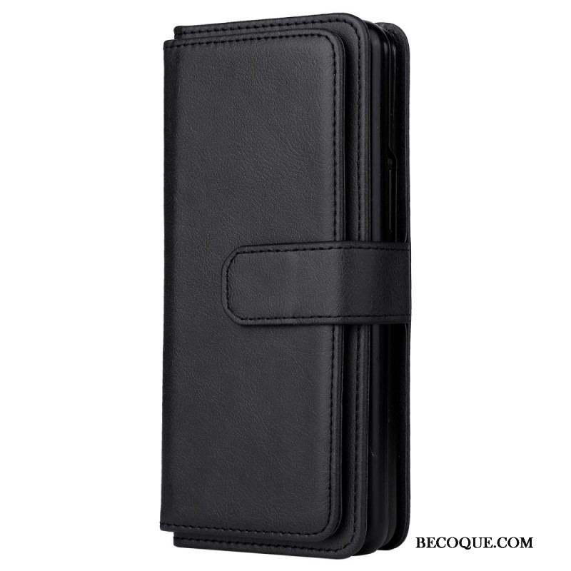 Housse Samsung Galaxy Z Fold 3 5G Multi-fonctions Porte-Monnaie Business