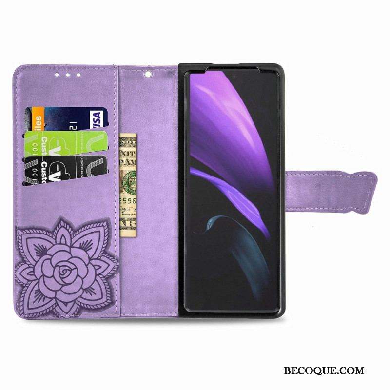 Housse Samsung Galaxy Z Fold 4 Papillon Géant