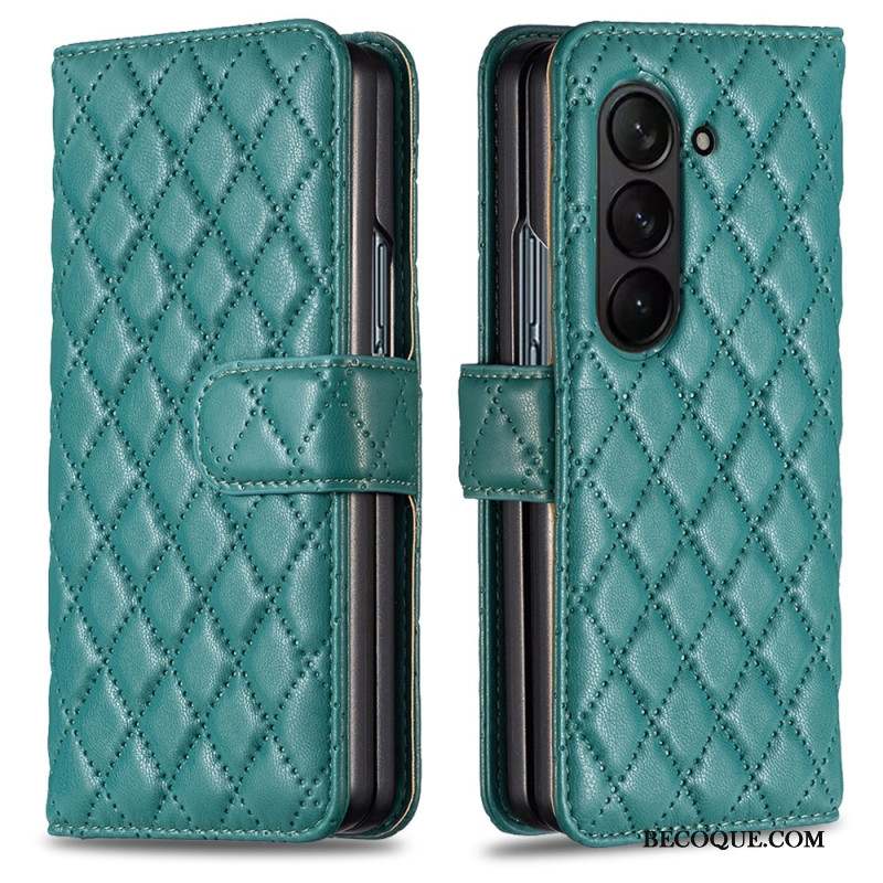 Housse Samsung Galaxy Z Fold 5 Matelassée Classique