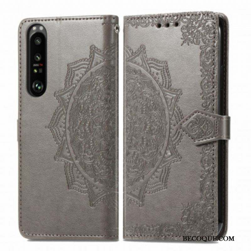 Housse Sony Xperia 1 III Mandala Moyen Age